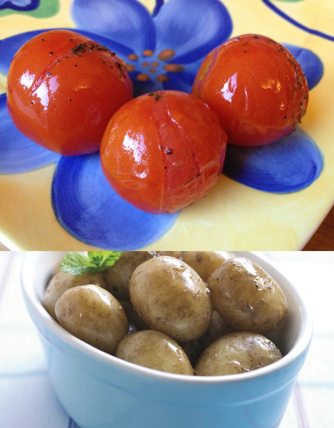 potatoand tomato